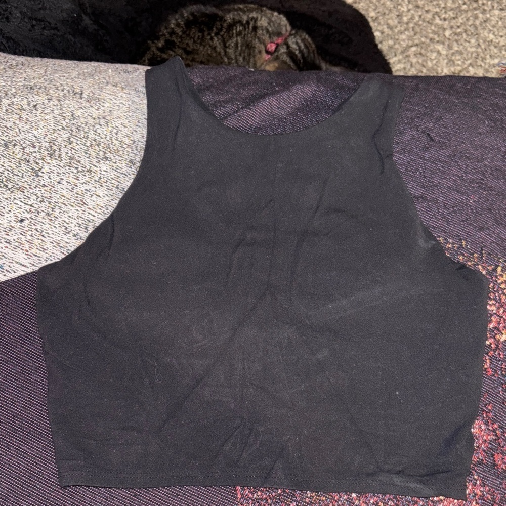 Athleta Black Women's Crop Top